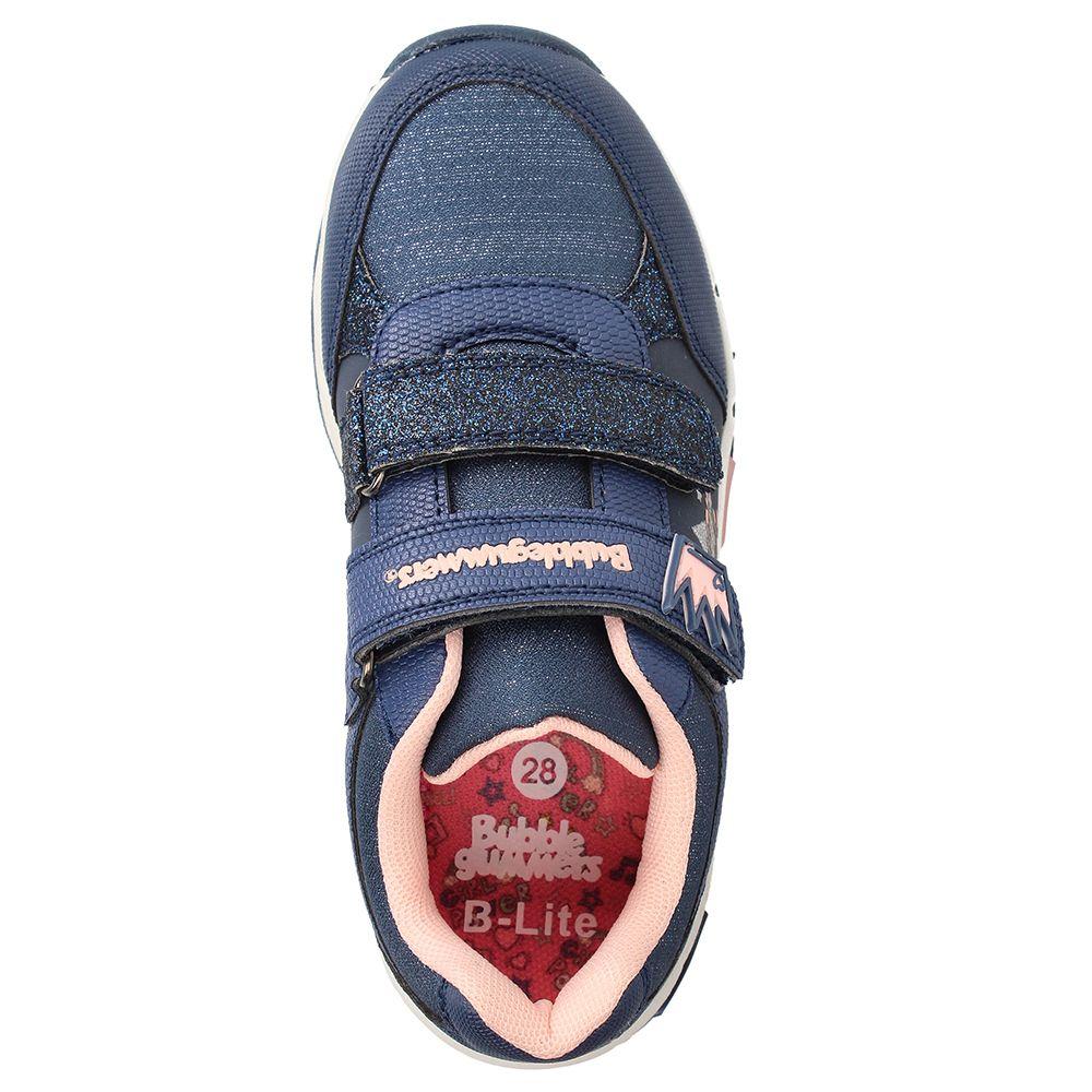 ZAPATILLA NIÑA BUBBLEGUMMERS ARAGON AZUL MARINO 30-33-5
