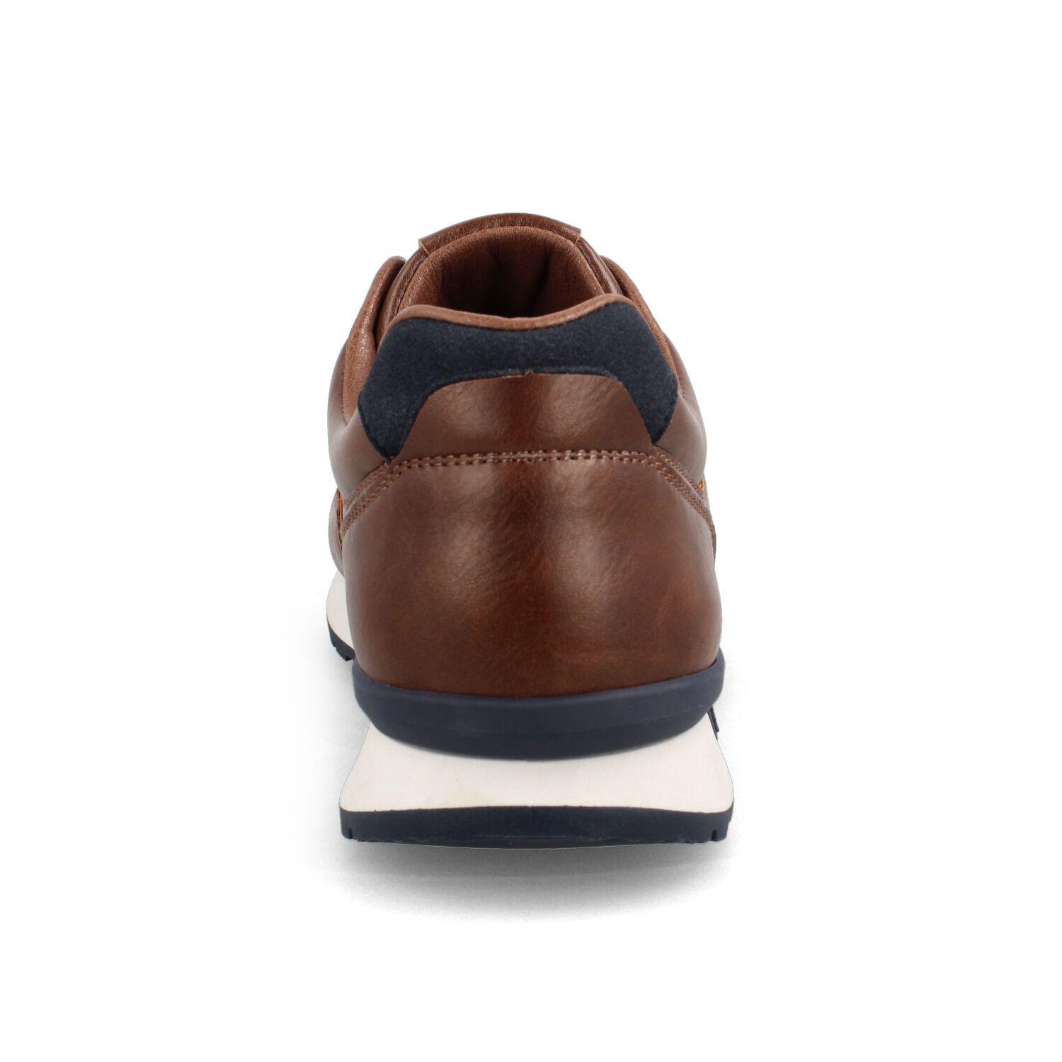 Zapatilla Hombre Bata Bristol Café-2