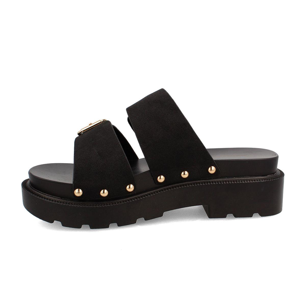 Sandalia Mujer Bata Mercury Negro-3