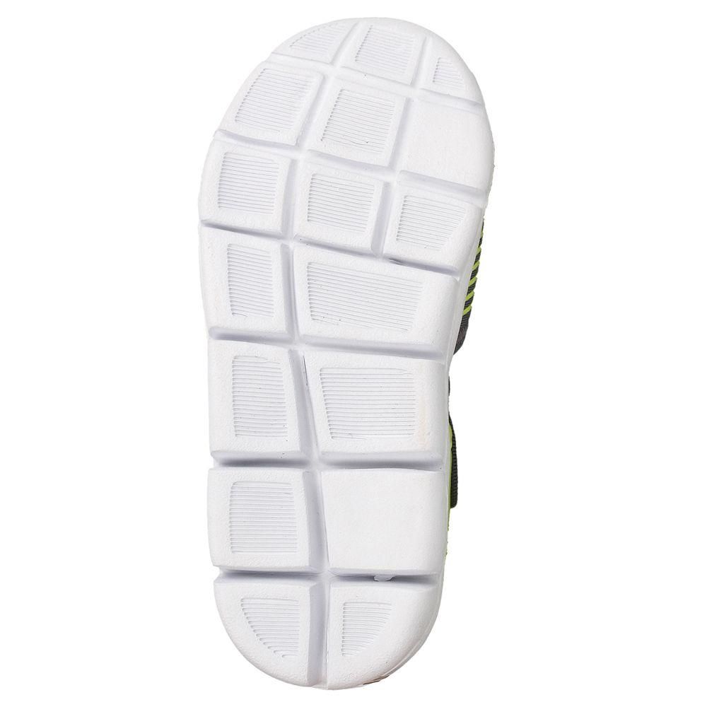 Sandalia  Niño Bubblegummers Bentley Gris-Amarillo-6