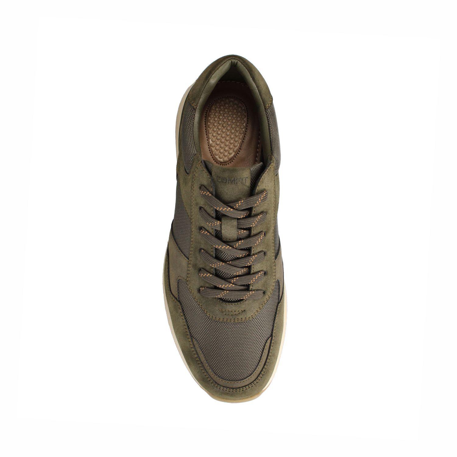 Zapatilla Hombre Bata Alan Verde Oliva-3