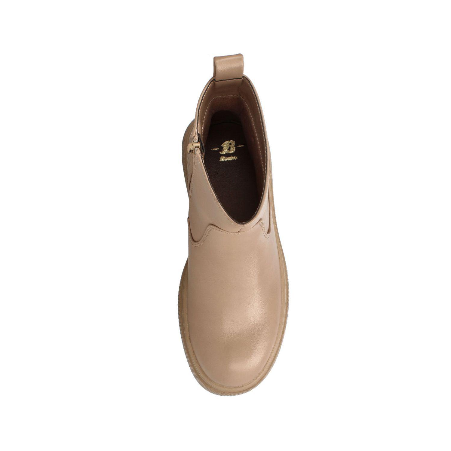 Botín Mujer Bata Ona Taupe-3