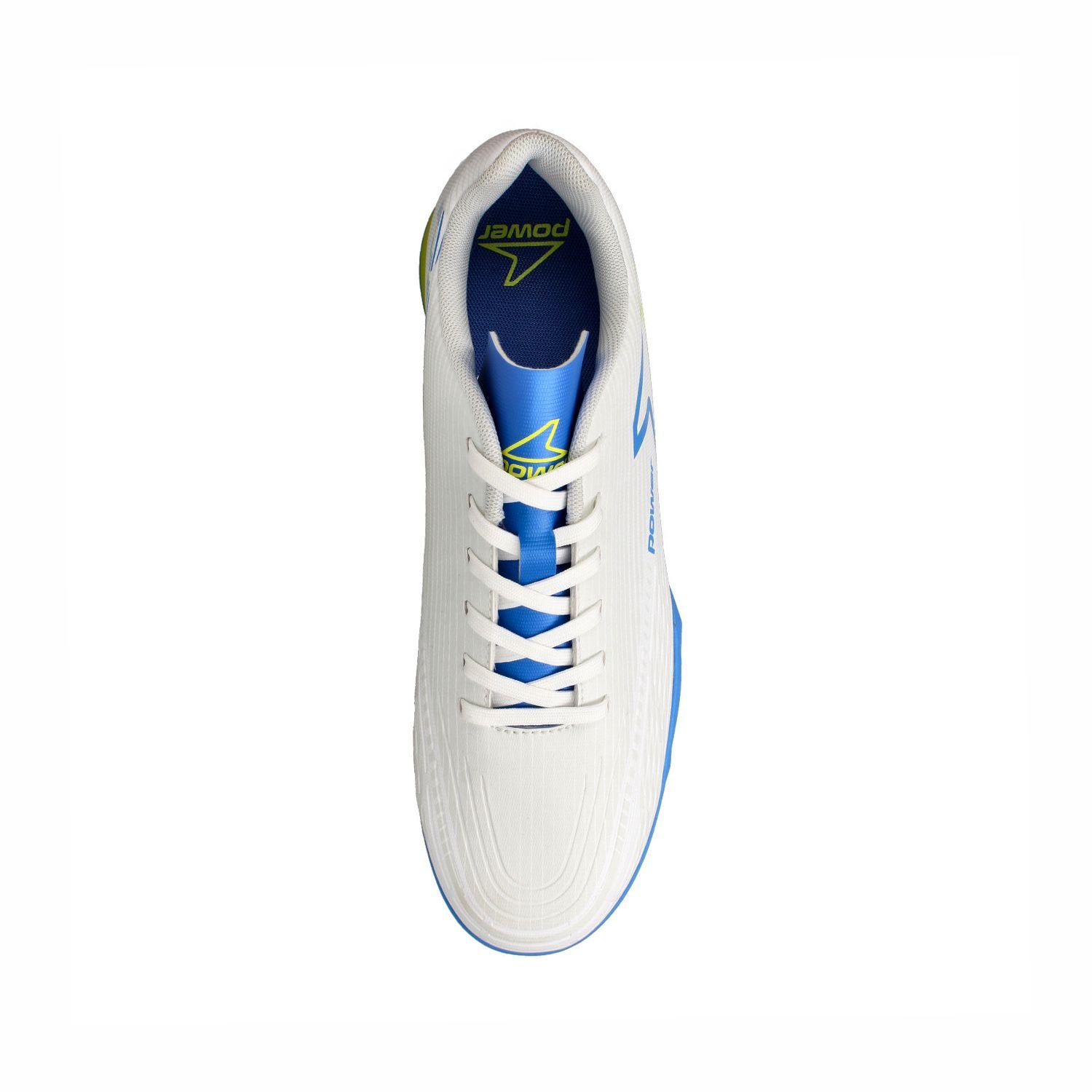 Zapatilla Hombre Power Brace Baby Football Blanco-3