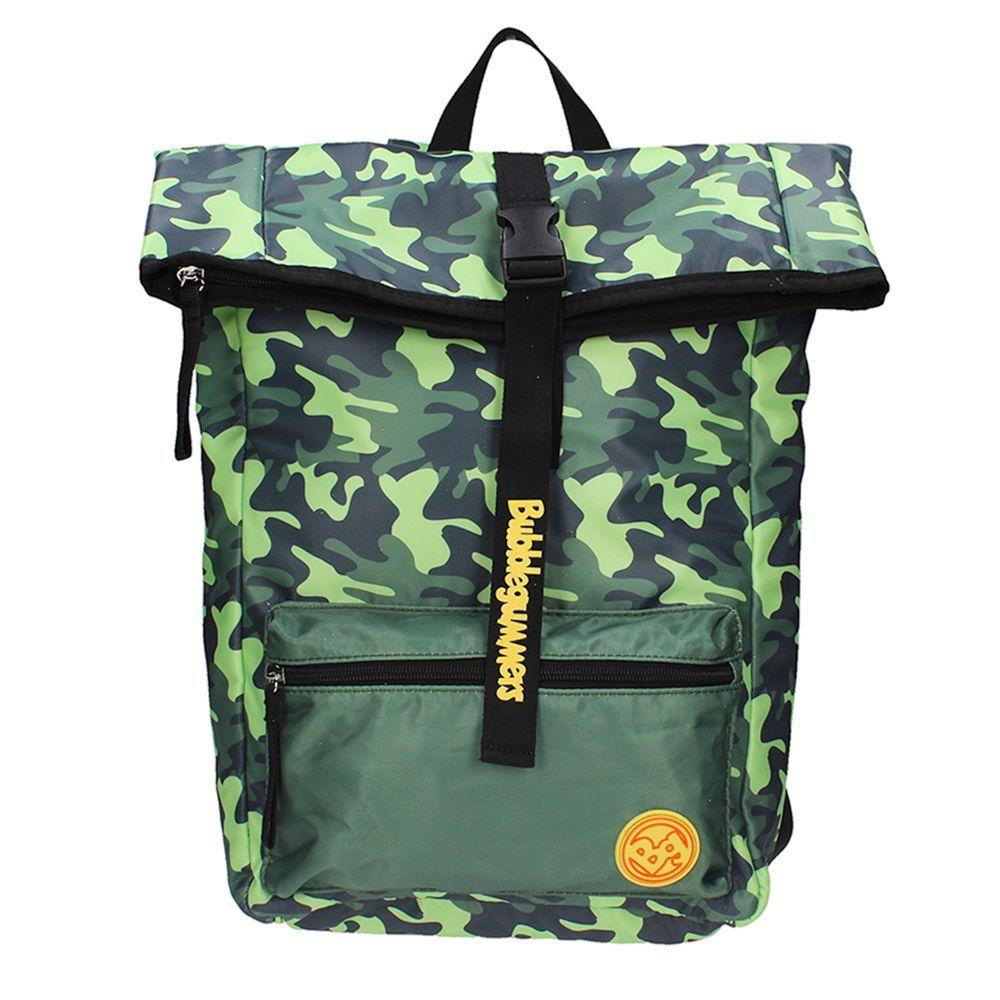 MOCHILA NIÑO BUBBLEGUMMERS ELEVATED NATURE VERDE-0