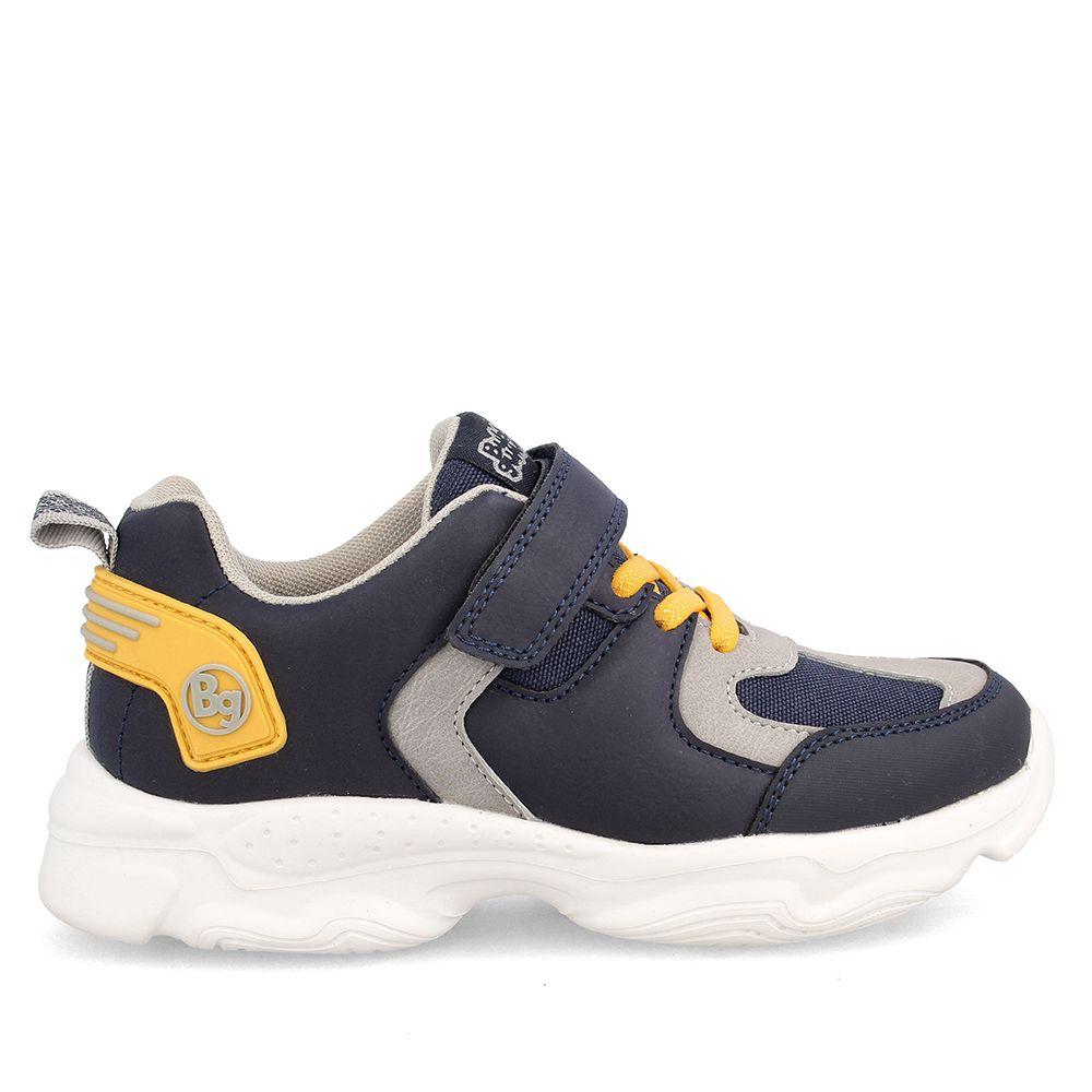 Zapatilla Niño Bubblegummers Bolt Azul Marino-4