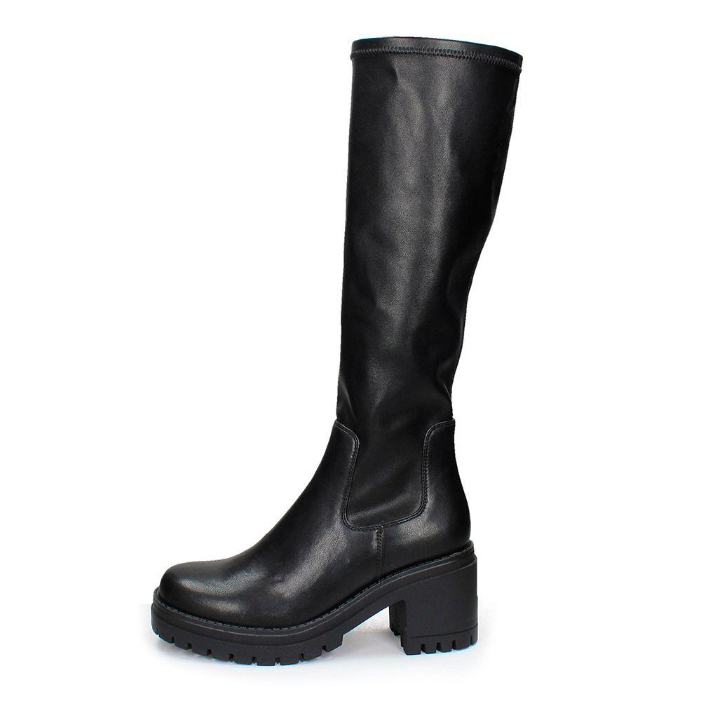 BOTA TACO MUJER BATA RED LABEL XTI NEGRO-2