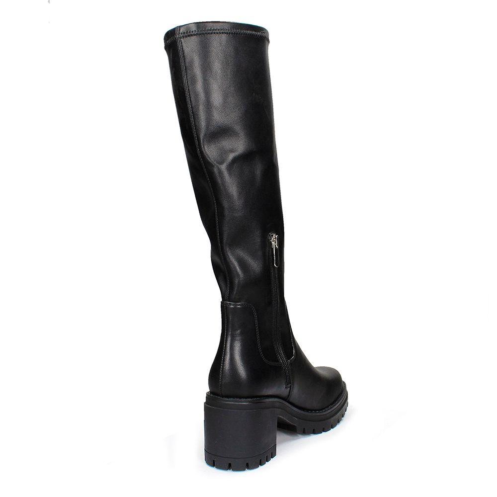 BOTA TACO MUJER BATA RED LABEL XTI NEGRO-4