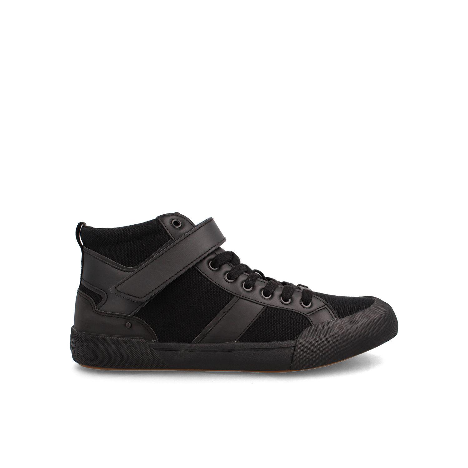 Zapatilla Escolar Niño Teener Tribu Negro Caña-0