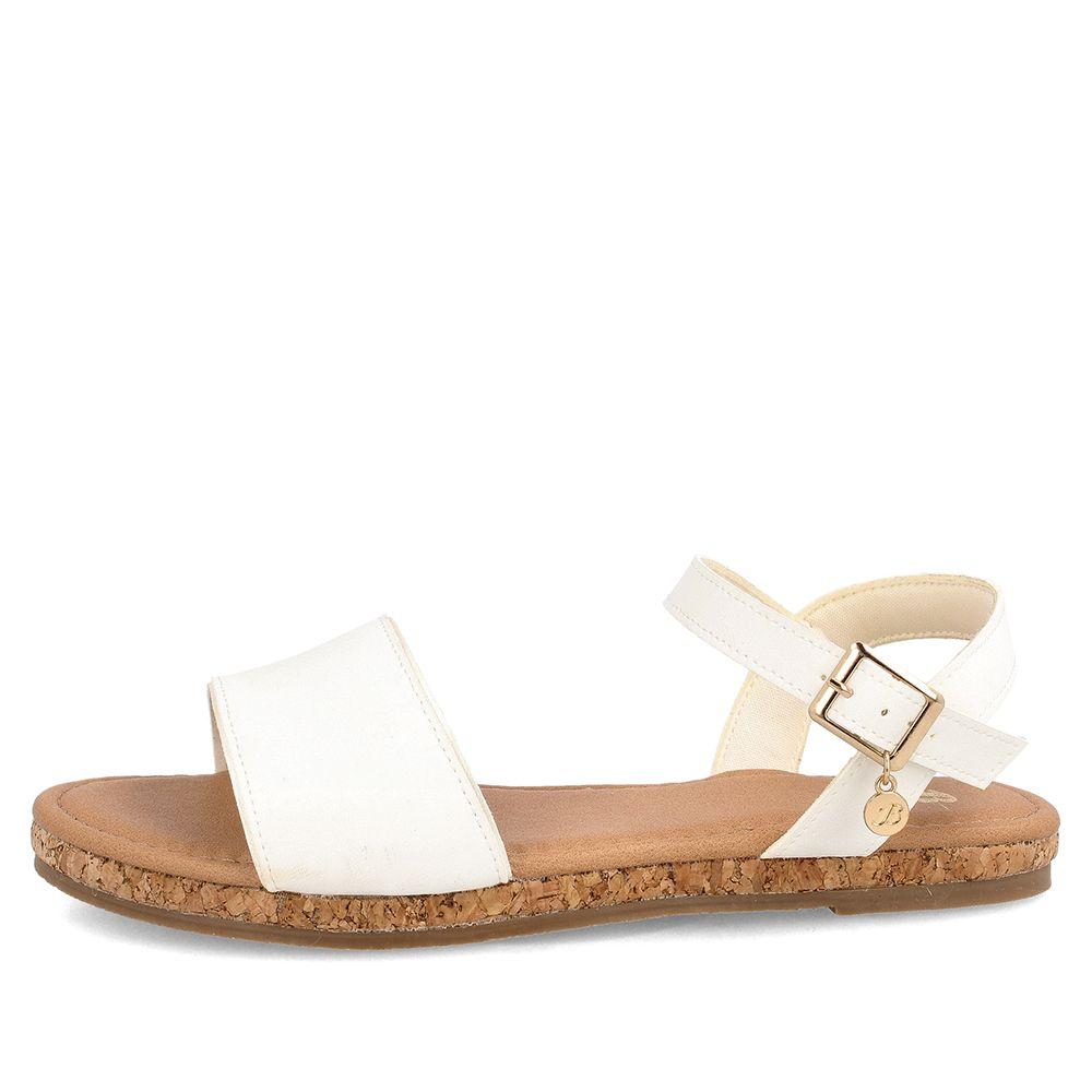 SANDALIA MUJER BATA ARINKA BLANCO-4