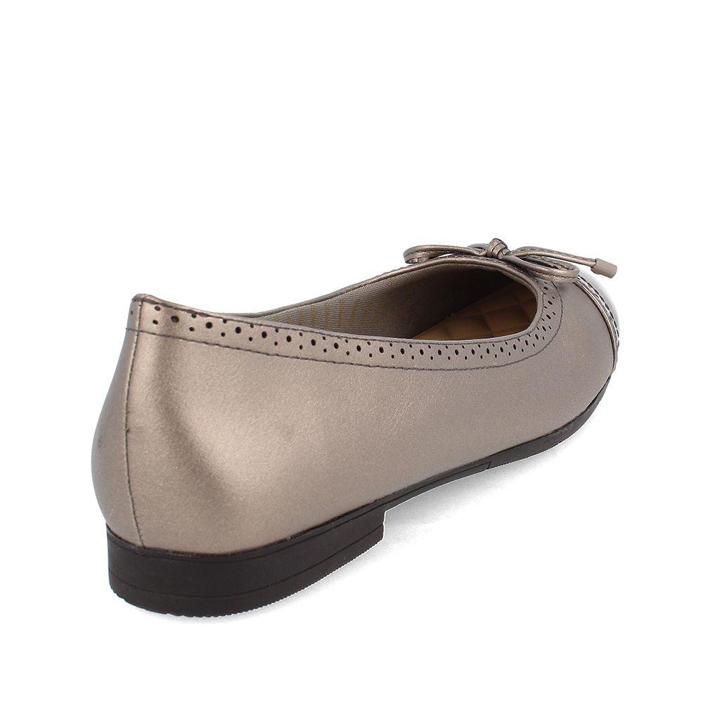 BALLERINA MUJER BATA CLAUDINE PLATEADO-3