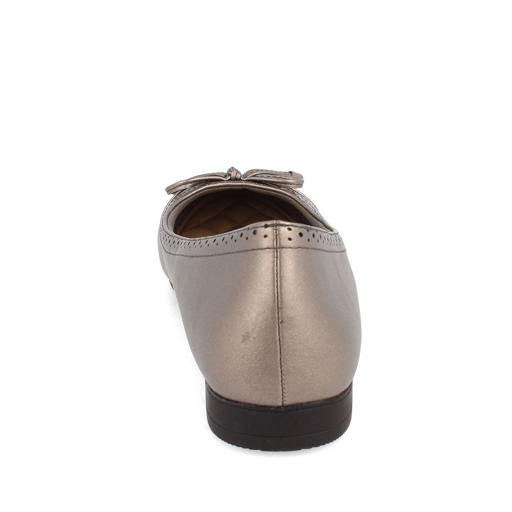 BALLERINA MUJER BATA CLAUDINE PLATEADO-2