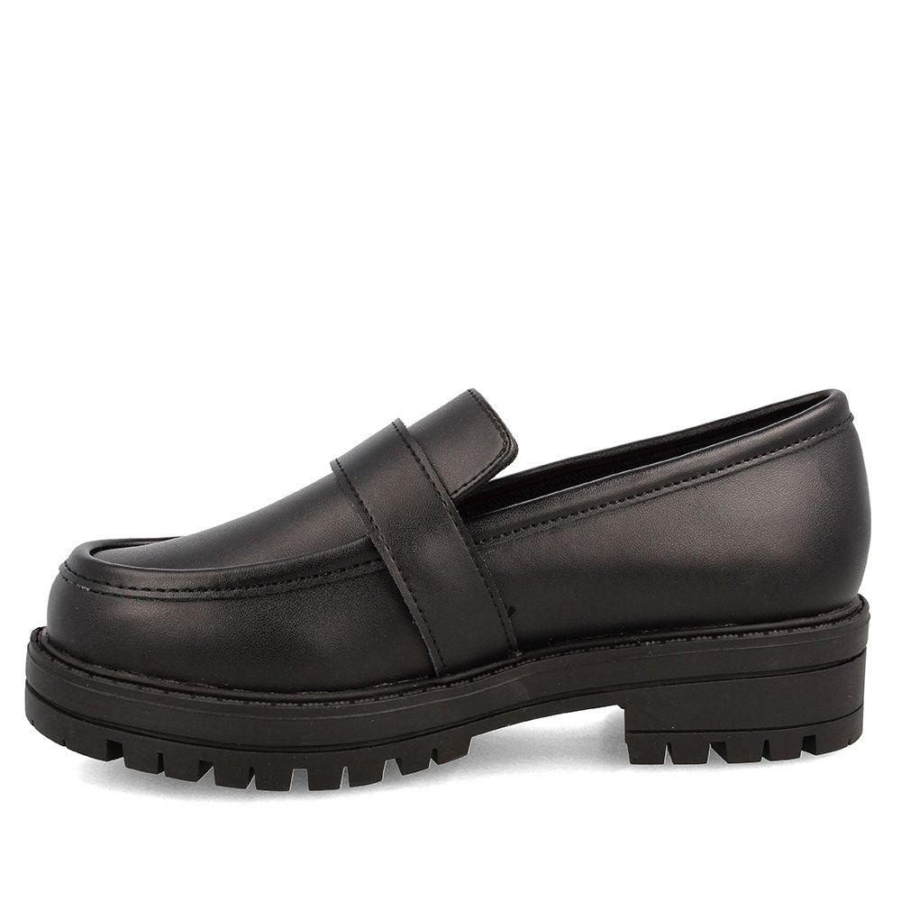 Mocasín Escolar Niña Bubblegummers Candela Hebilla Negro-1