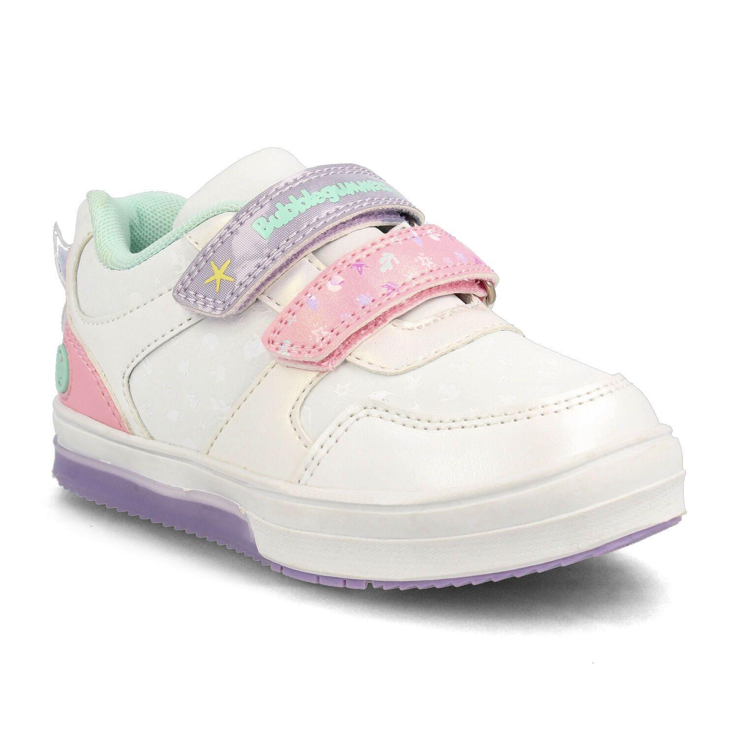 Zapatilla Niña Bubblegummers Neon Blanco-Lila-1