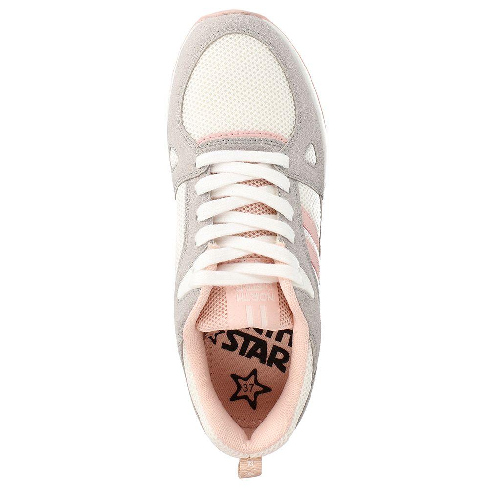 ZAPATILLA NORTH STAR MUJER HUGO GRIS-5