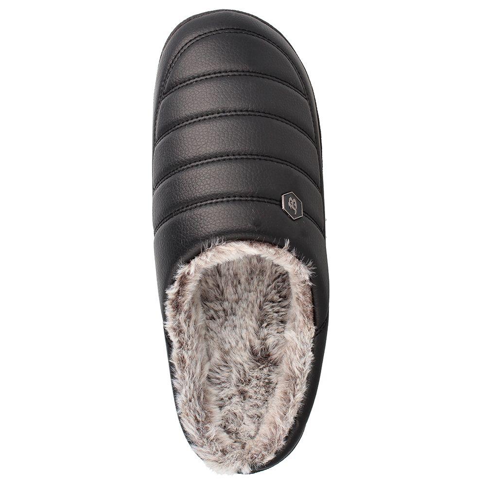 PANTUFLA HOMBRE BATA LOTA NEGRO-5