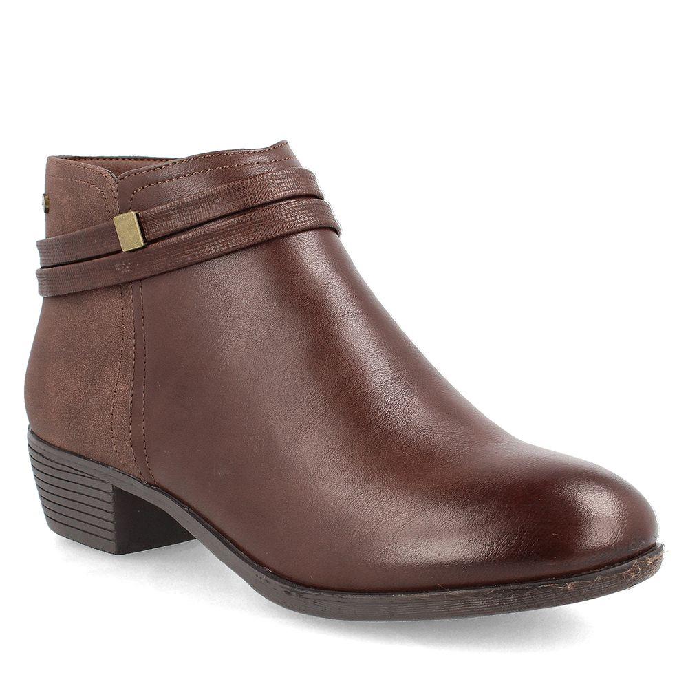 Botín Mujer Bata Sarita Cafe-0