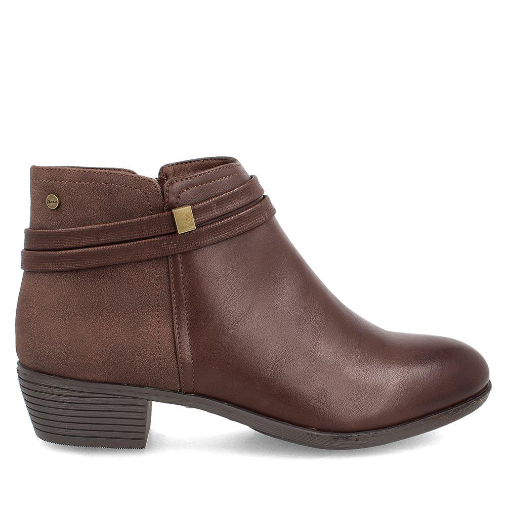 Botín Mujer Bata Sarita Cafe-4