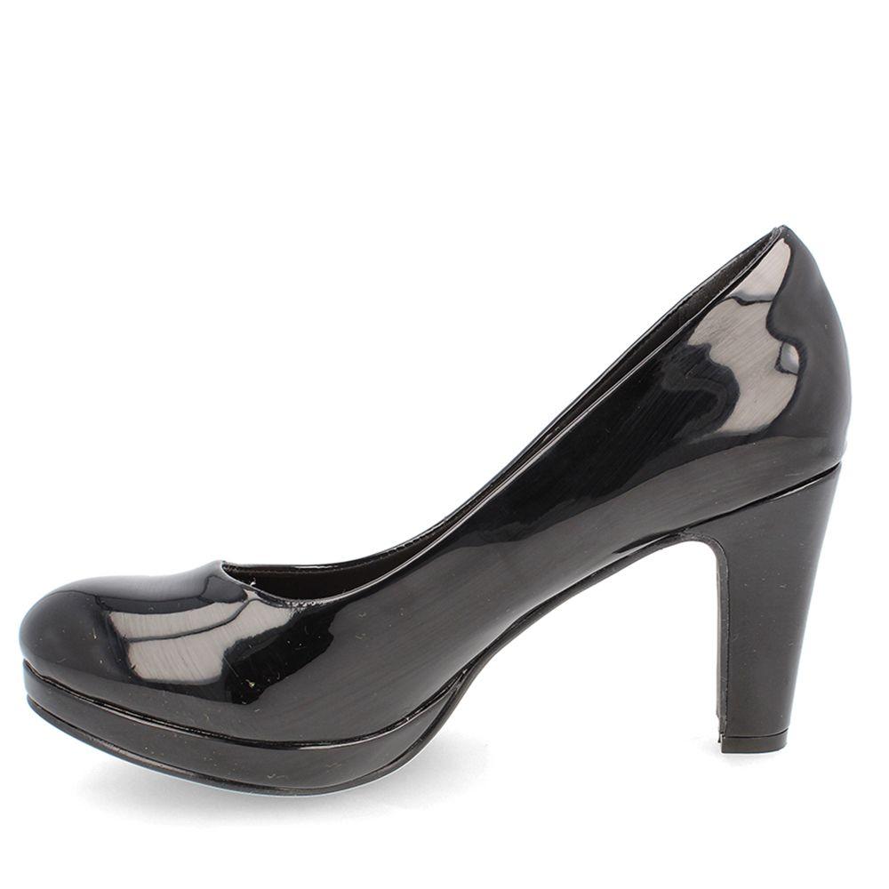 ZAPATO TACO ALTO MUJER BATA CONY BLACK-1