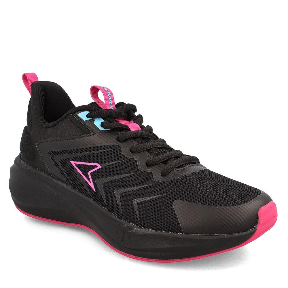 Zapatilla Mujer Power Swift Negro-Rosado-0