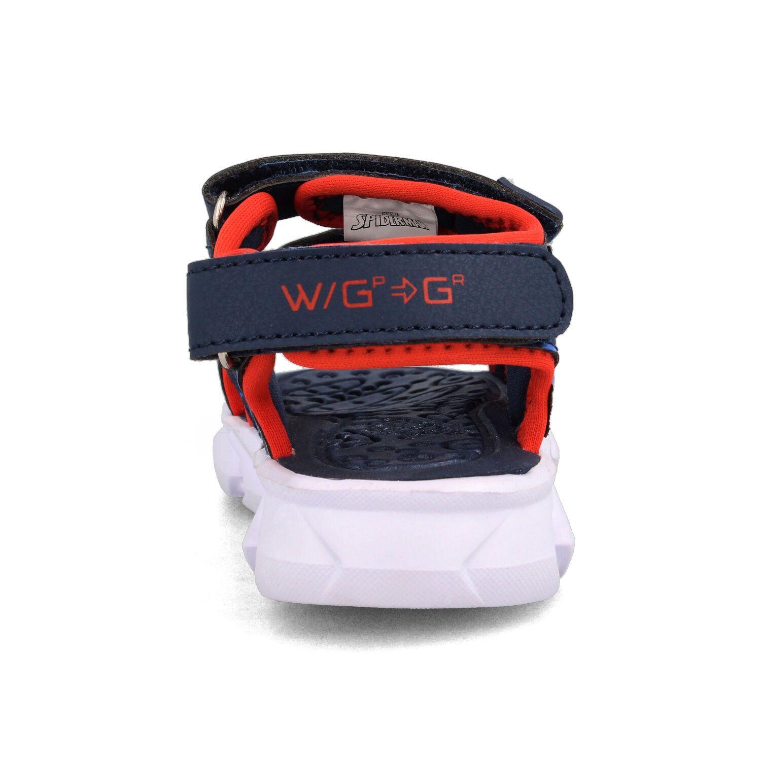 Sandalia  Niño Bubblegummers Spiderman/Flint Azul Marino - Rojo-2