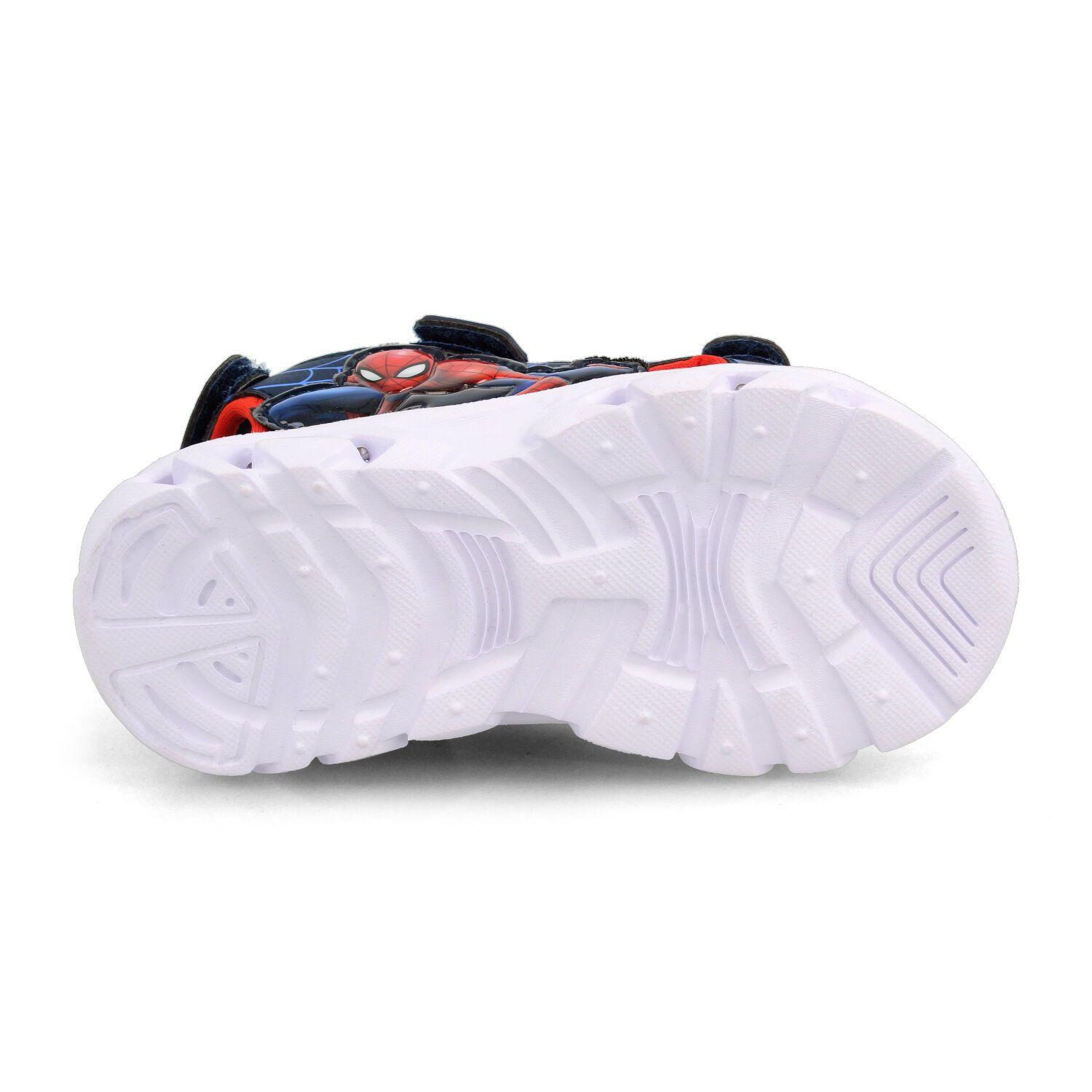 Sandalia  Niño Bubblegummers Spiderman/Flint Azul Marino - Rojo-4