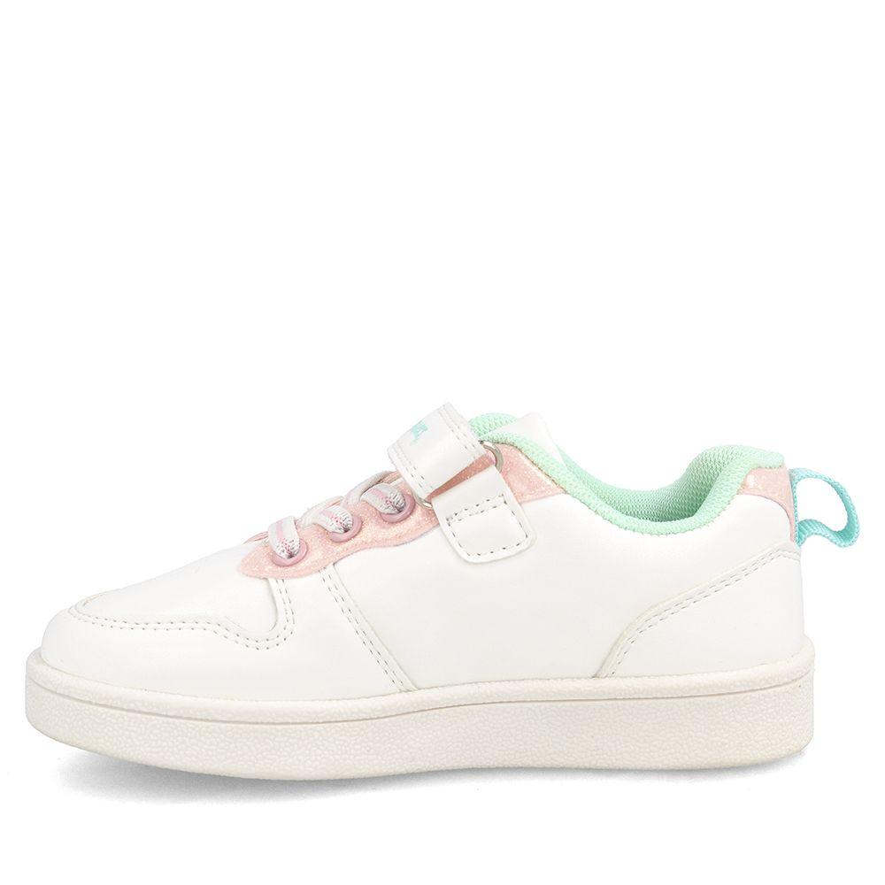 Zapatilla Niña Bubblegummers Clavel Blanco II-1