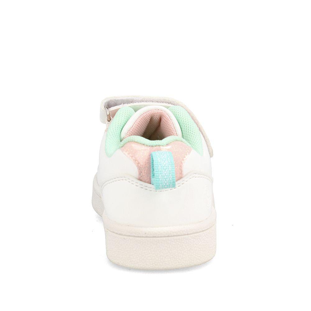 Zapatilla Niña Bubblegummers Clavel Blanco II-2