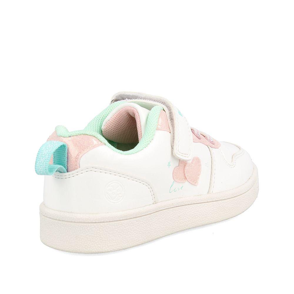 Zapatilla Niña Bubblegummers Clavel Blanco II-3