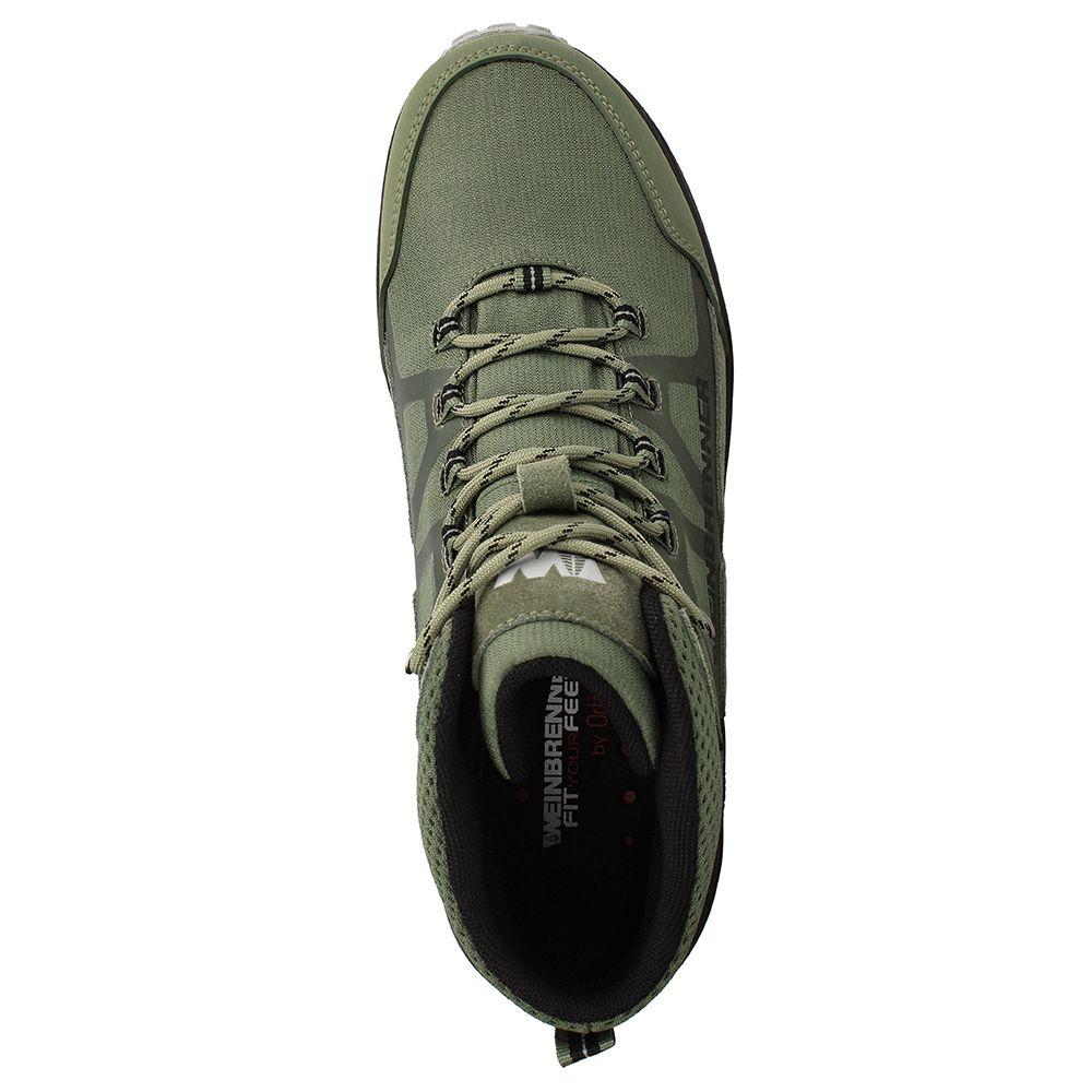 Botín Hombre Weinbrenner Kuiil High 300 Verde Oscuro - Gris Oscuro-5