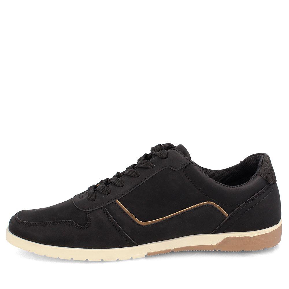 ZAPATO HOMBRE BATA RONY CORDONES NEGRO-1