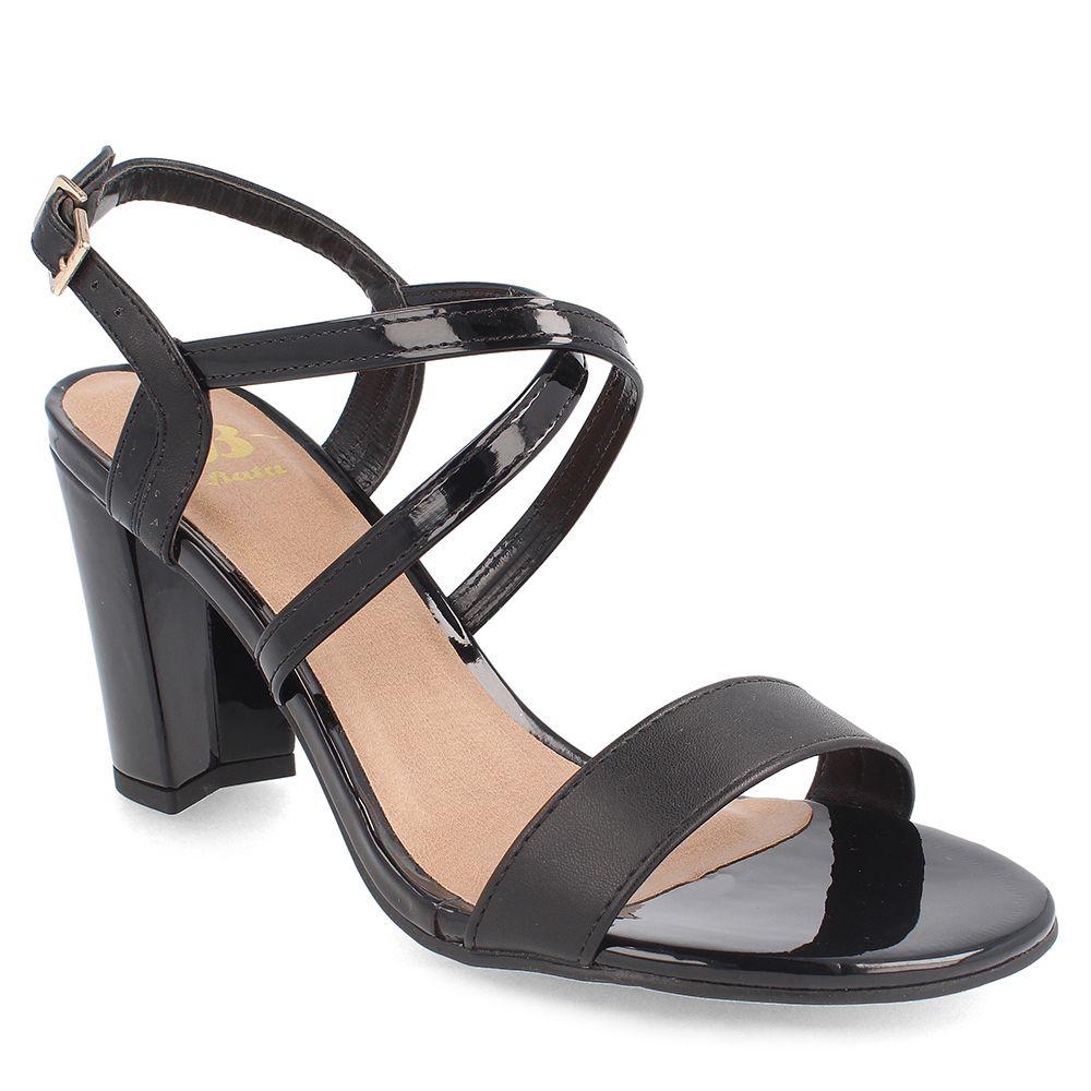 SANDALIA MUJER BATA RED LABEL DAMAS BLACK-0