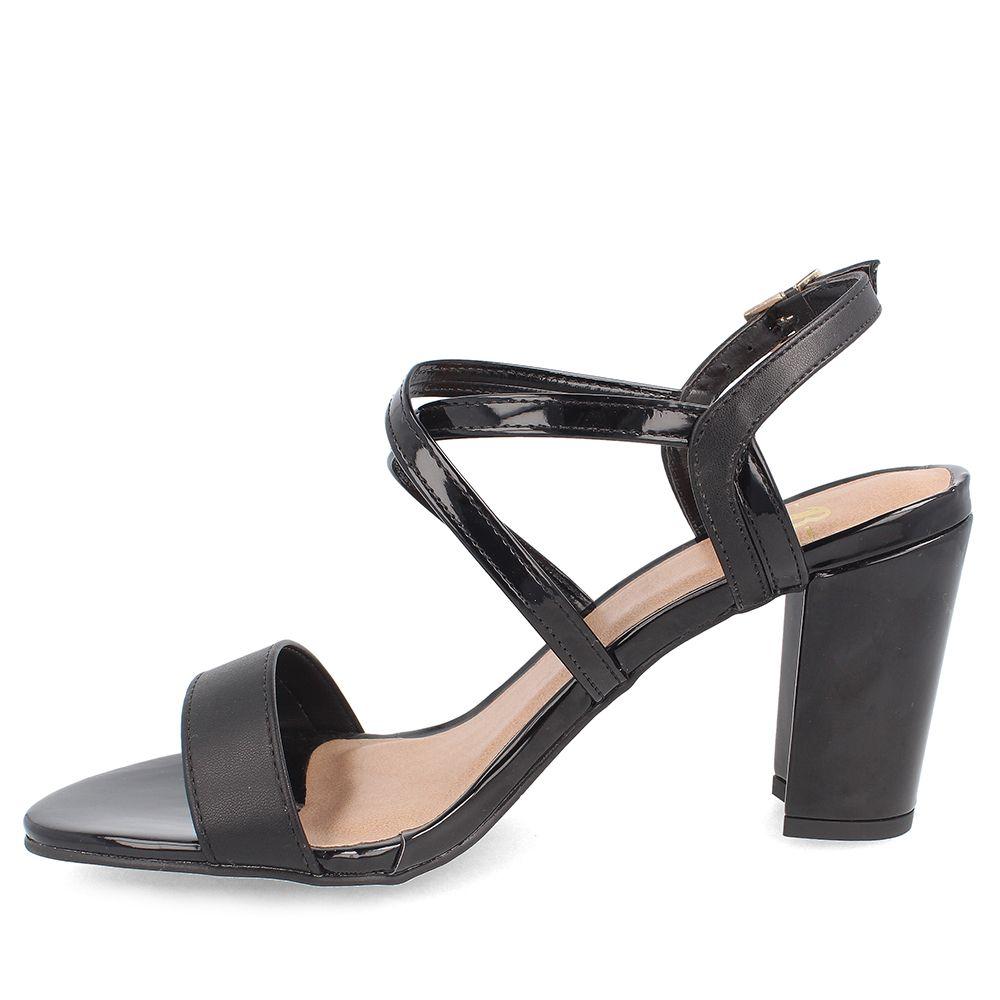 SANDALIA MUJER BATA RED LABEL DAMAS BLACK-1
