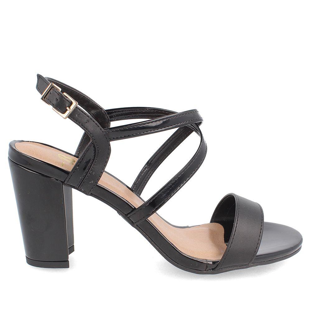 SANDALIA MUJER BATA RED LABEL DAMAS BLACK-4