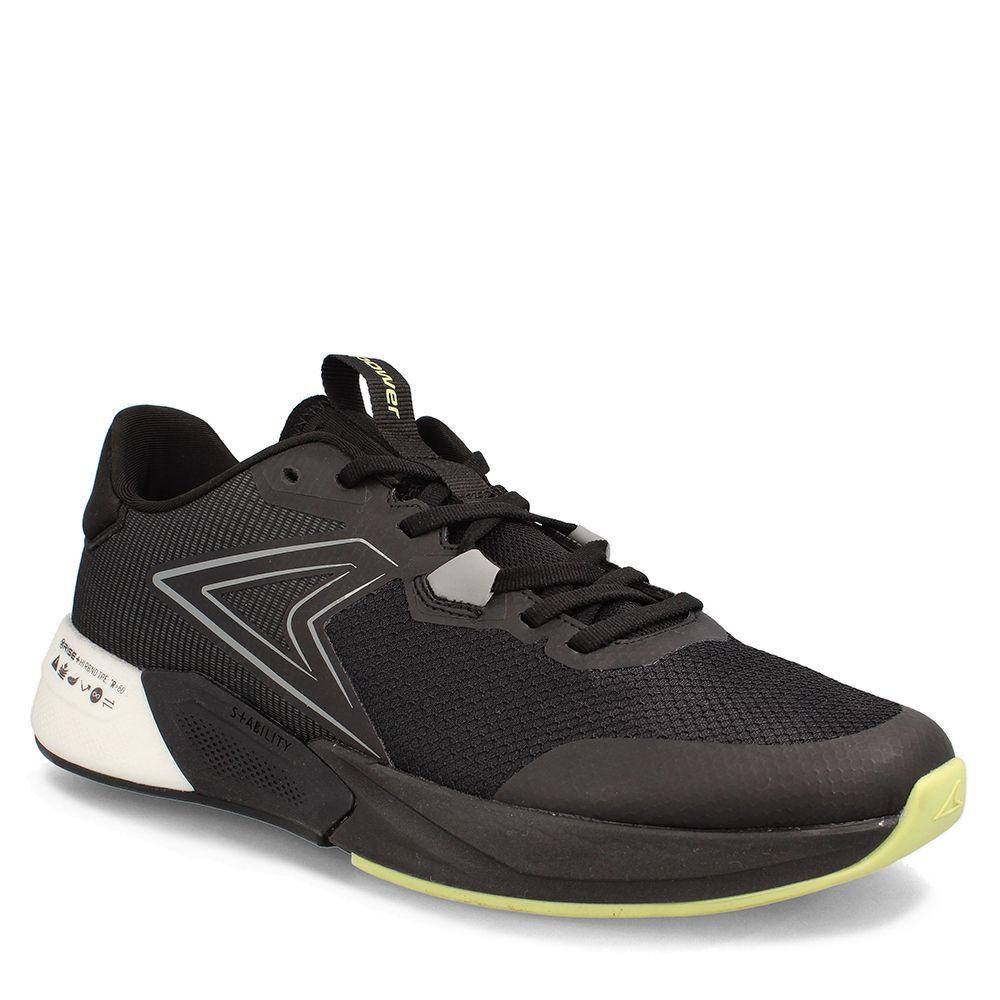 Zapatilla Hombre Power Xorise+300 Tr Axel Negro-Turquesa-1