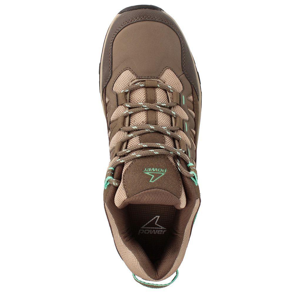 ZAPATILLA MUJER POWER BAXTER MORNE BROWN/TURQUOISE-5