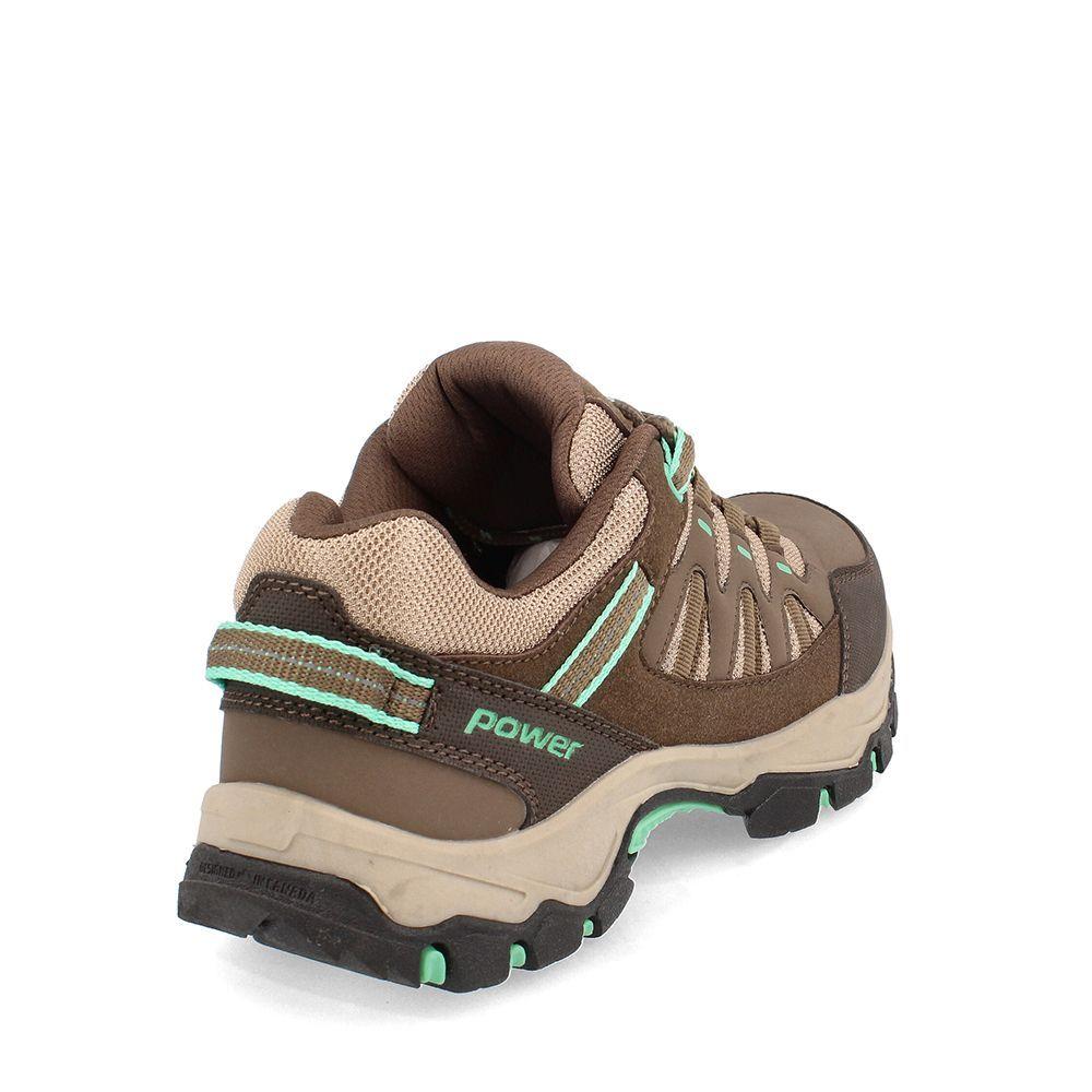 ZAPATILLA MUJER POWER BAXTER MORNE BROWN/TURQUOISE-3