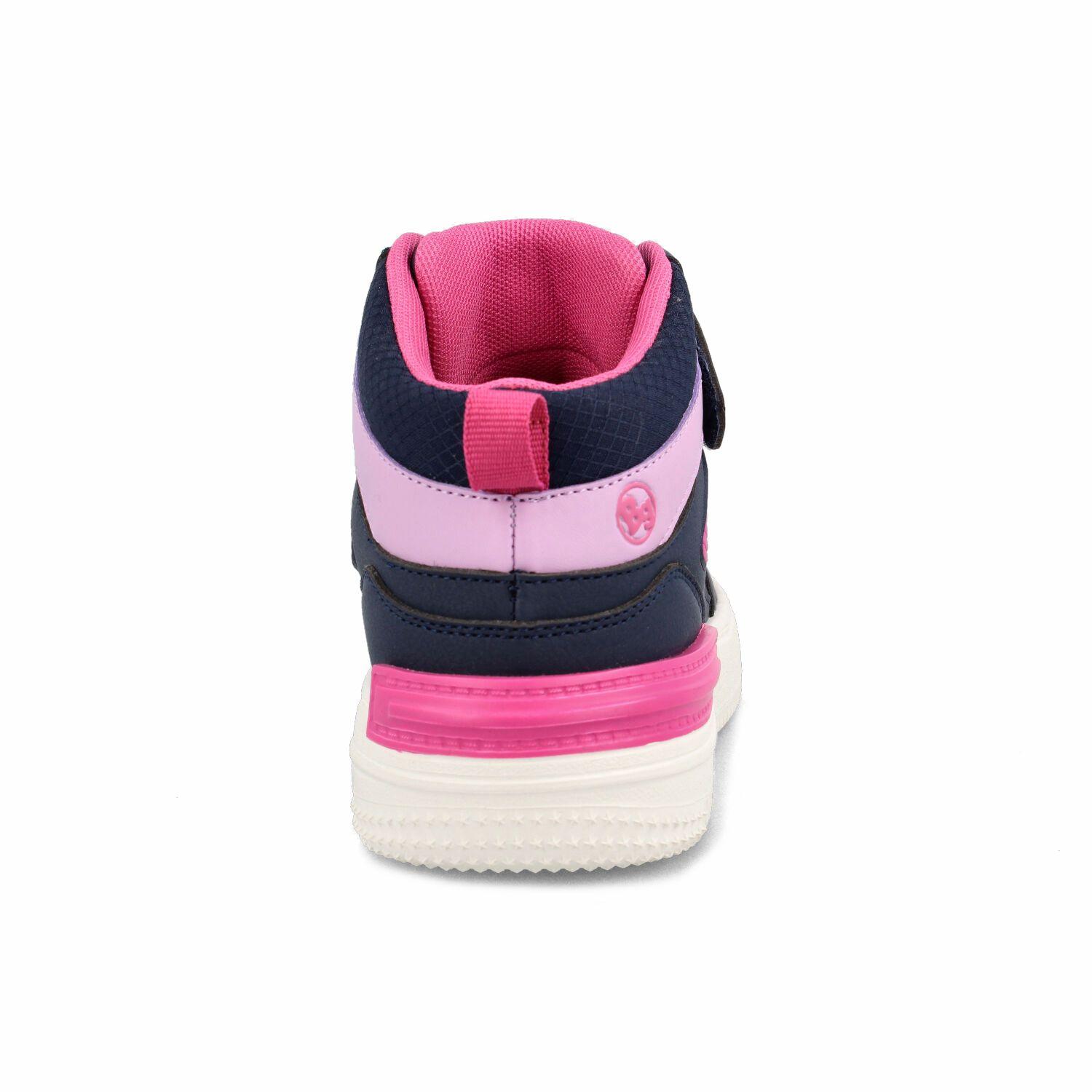 Zapatilla Niña Bubblegummers Aticuss Azul Marino - Fucsia-2