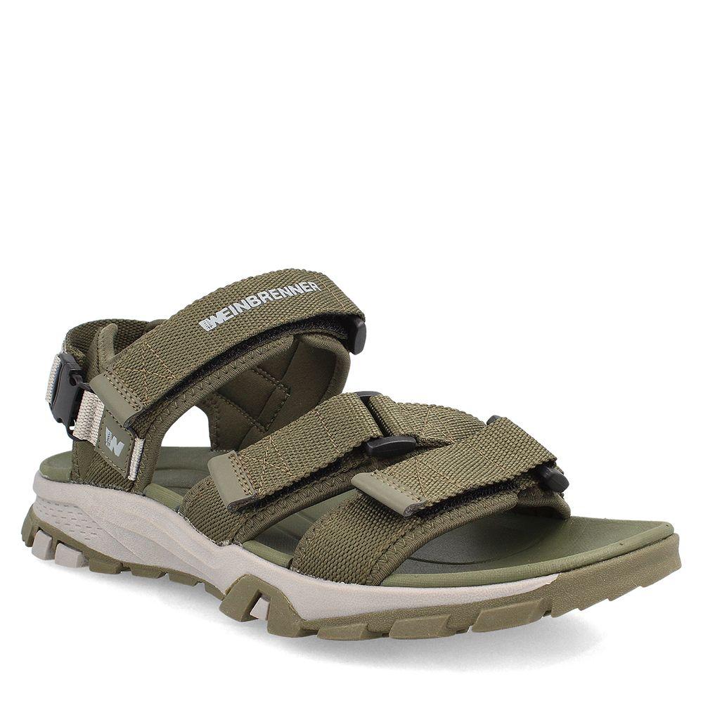 SANDALIA HOMBRE WEINBRENNER MANQUEHUE VERDE OSCURO-1