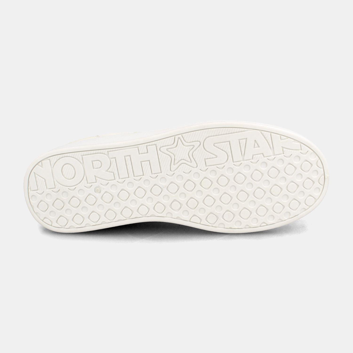 Zapatilla Mujer North Star New Skater Blanco-4