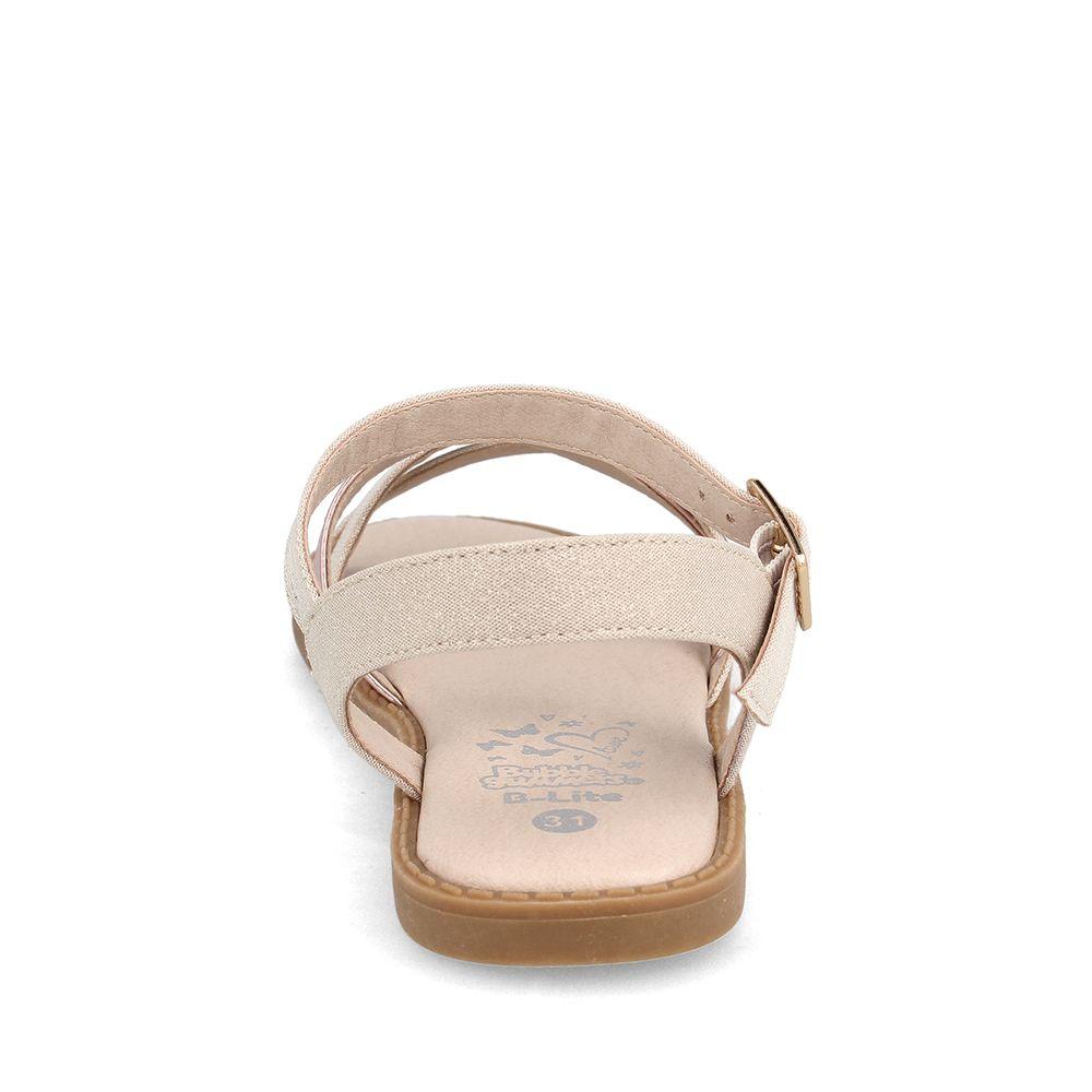 SANDALIA NIÑA BUBBLEGUMMERS BEYONCE BEIGE 34-38-2