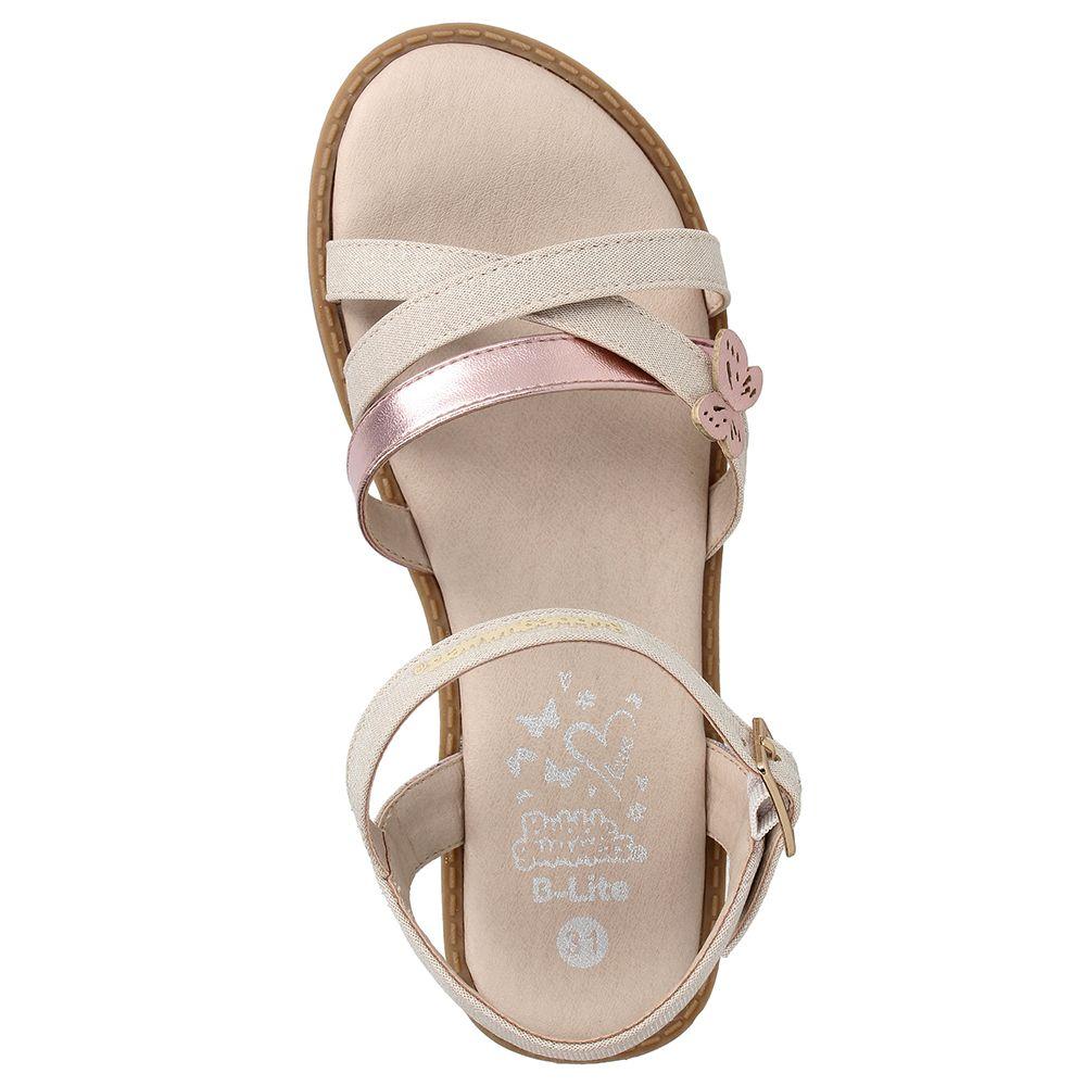SANDALIA NIÑA BUBBLEGUMMERS BEYONCE BEIGE 34-38-5