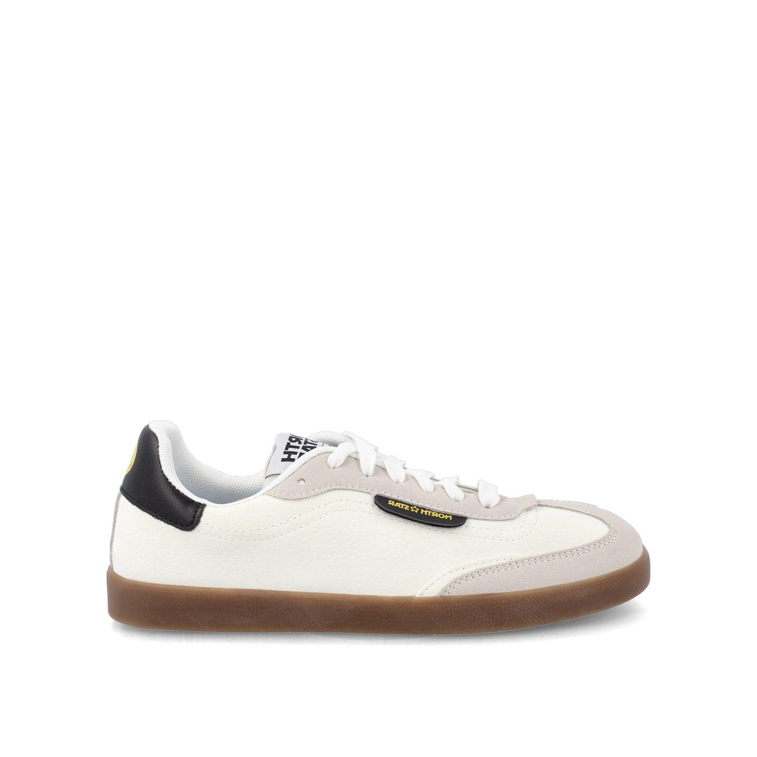Zapatilla Mujer North Star SmileyWorld Striker Blanco-0