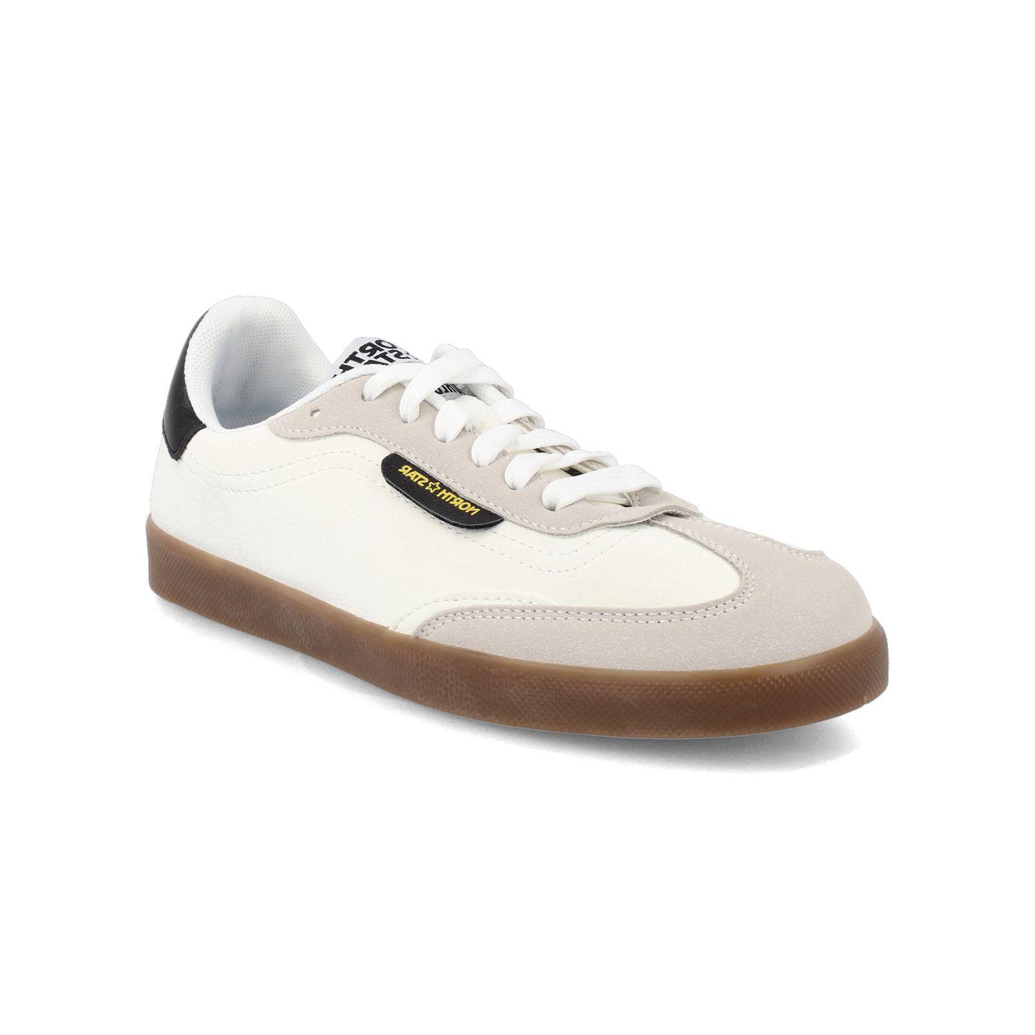 Zapatilla Mujer North Star SmileyWorld Striker Blanco-1