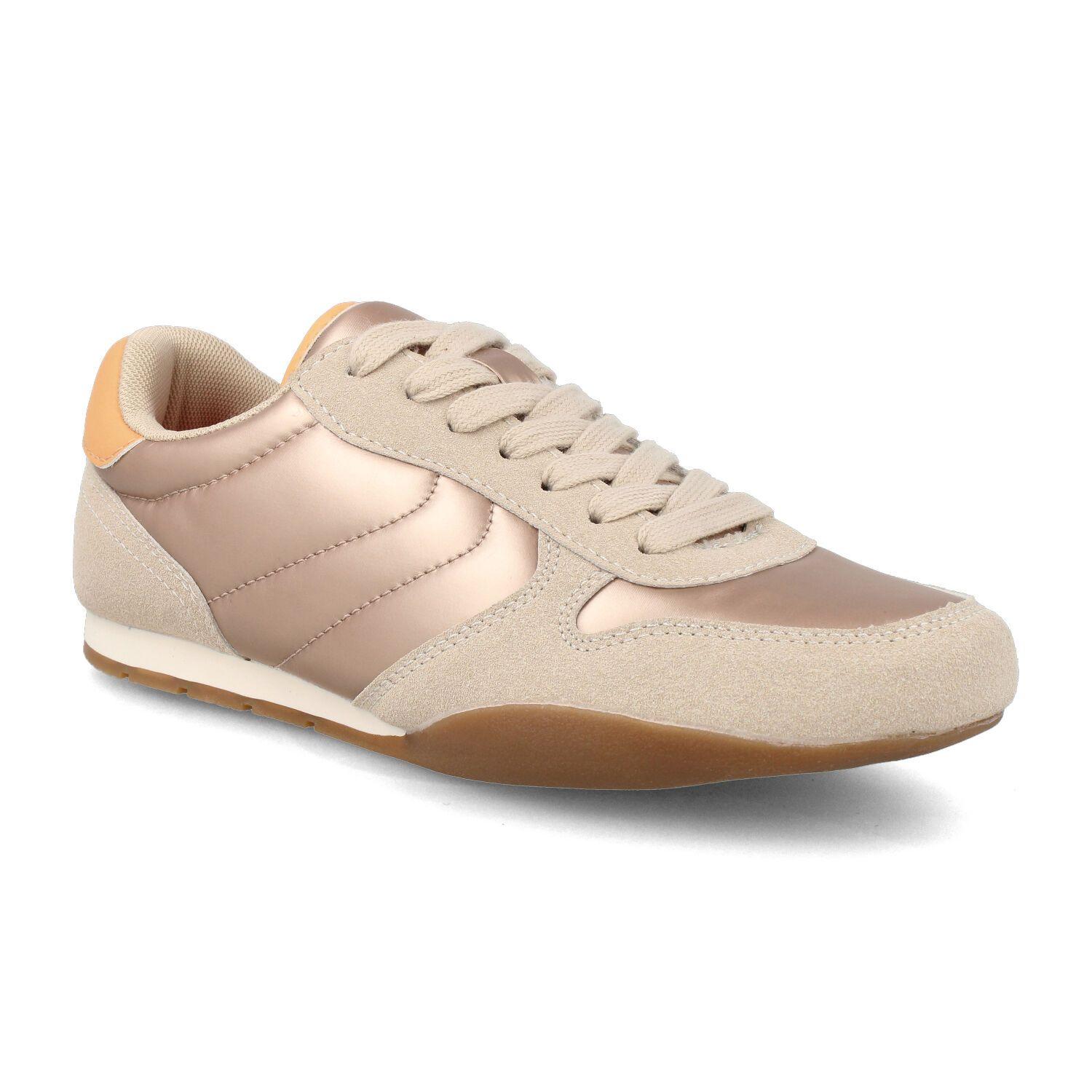 Zapatilla Mujer Bata Wera Dorado-1