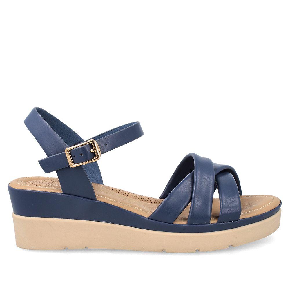 SANDALIA MUJER BATA COMFIT CIARNSA AZUL OSCURO-0