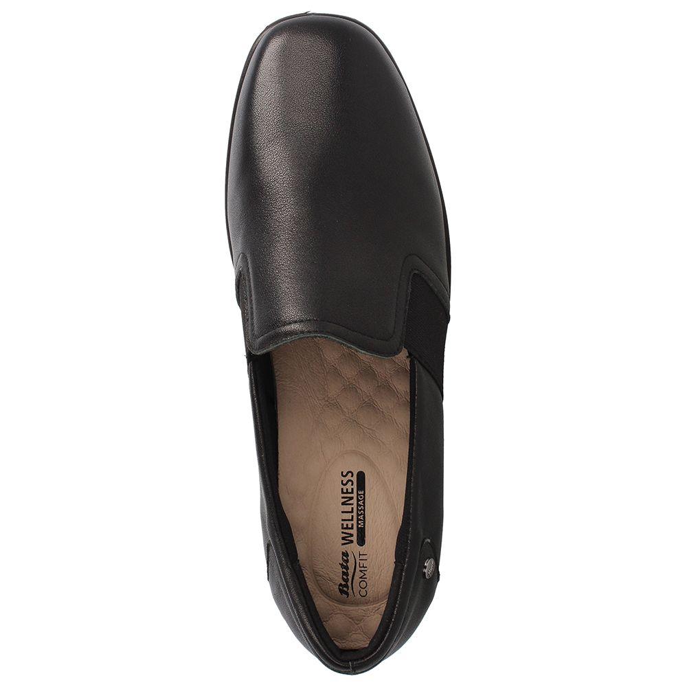 MOCASIN MUJER BATA COMFIT NEWSTAR NEGRO 2-5