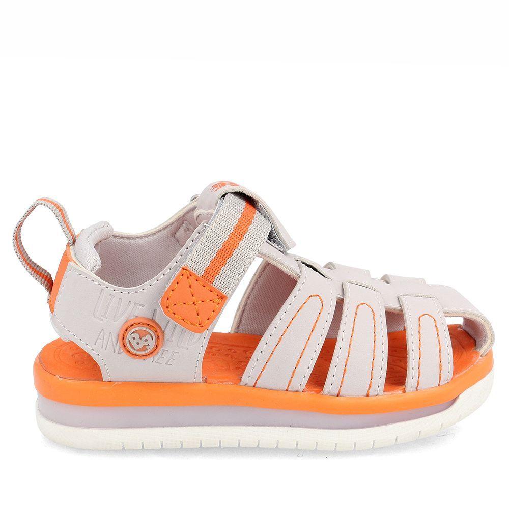 SANDALIA NIÑO BUBBLEGUMMERS FILIPINAS GRIS 30 - 33-4