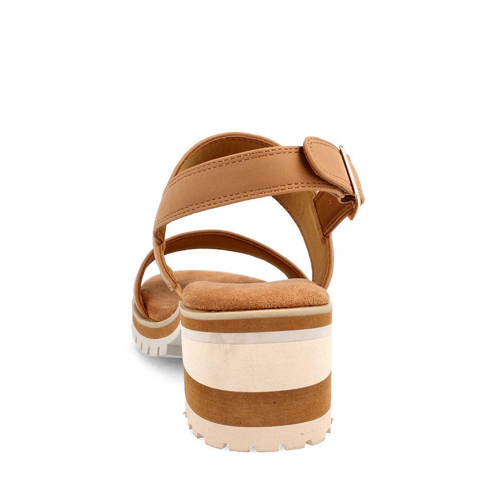 Sandalia Mujer Bata Journey Café II-2