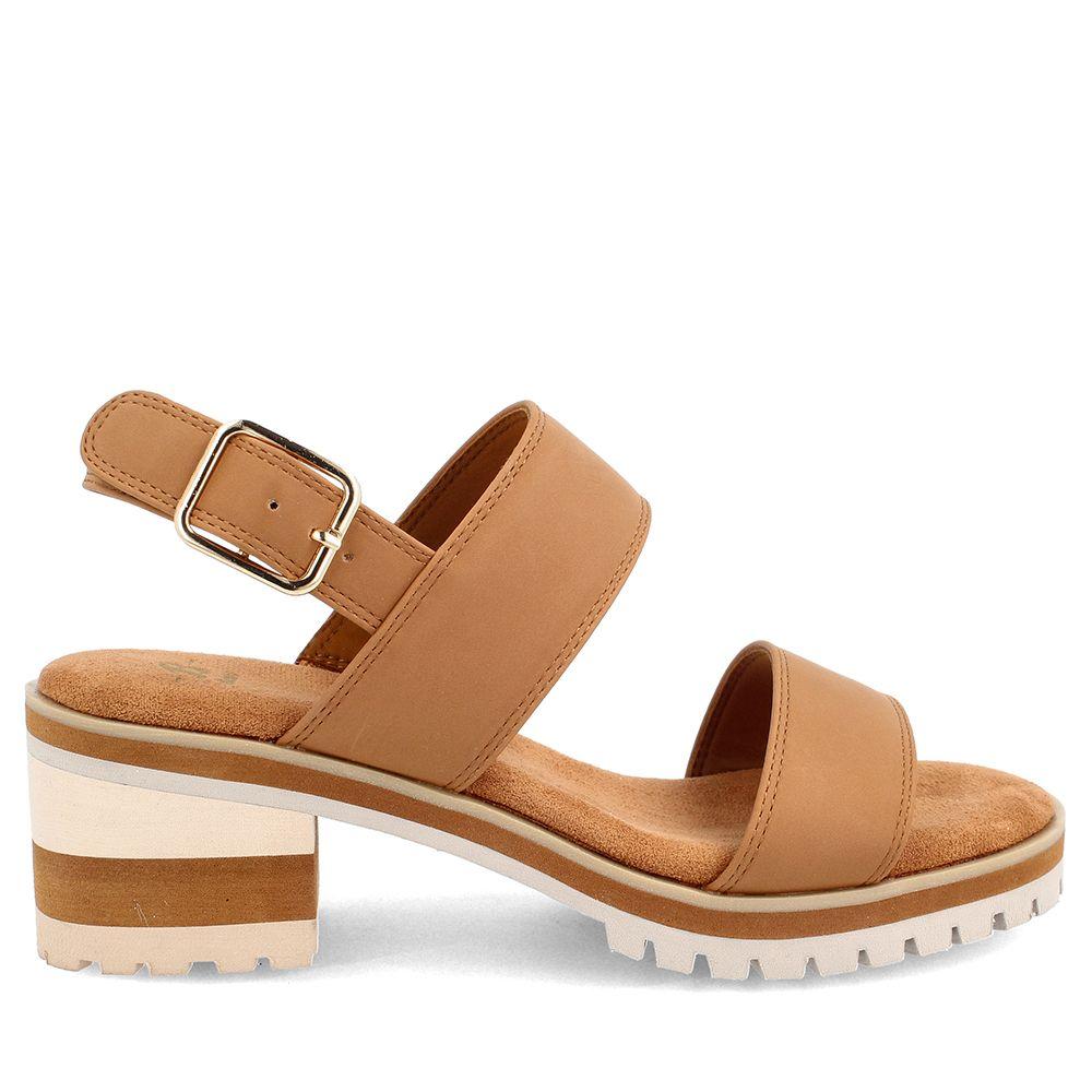 Sandalia Mujer Bata Journey Café II-4