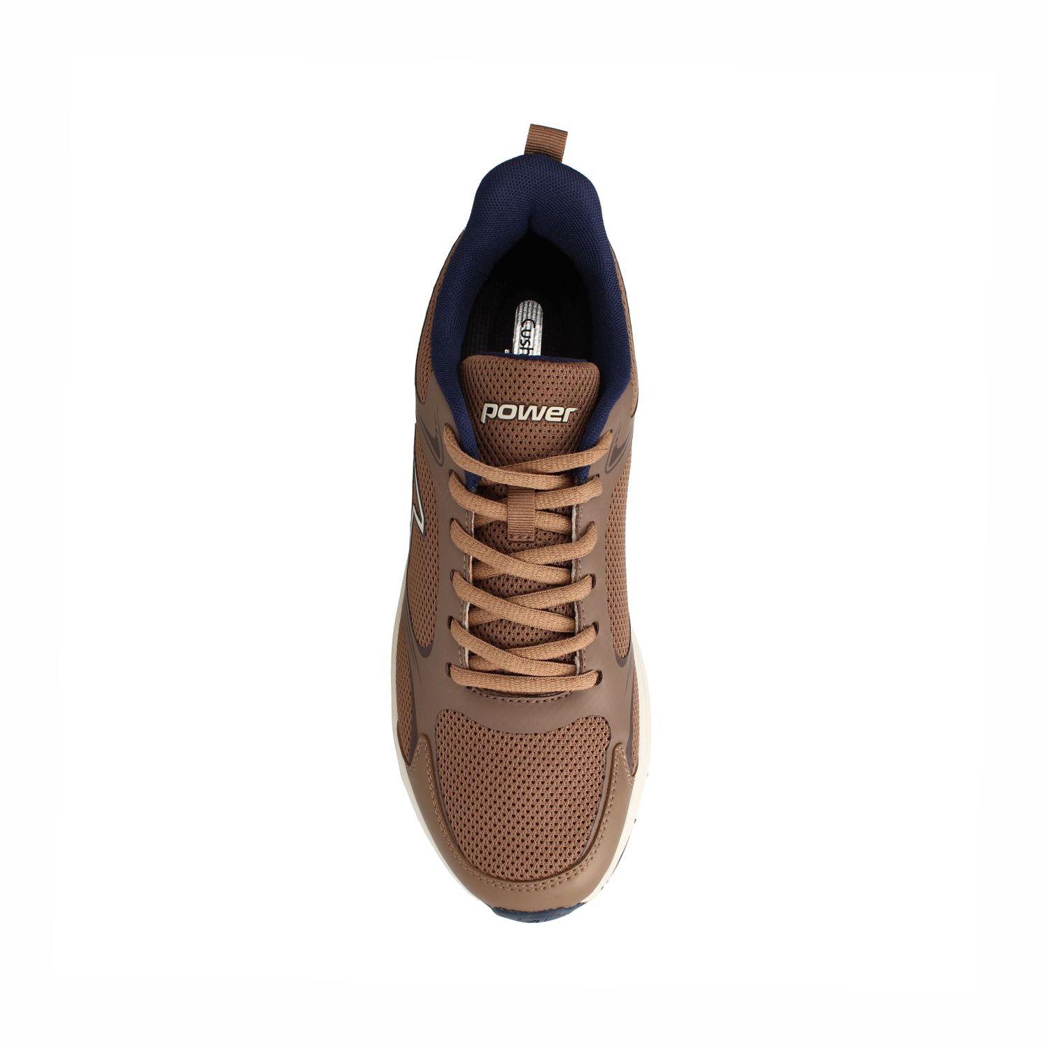 Zapatilla Hombre Power Harrow Plus Nyro Running Café-3